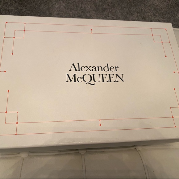 Alexander McQueen Glitter Black Sneakers